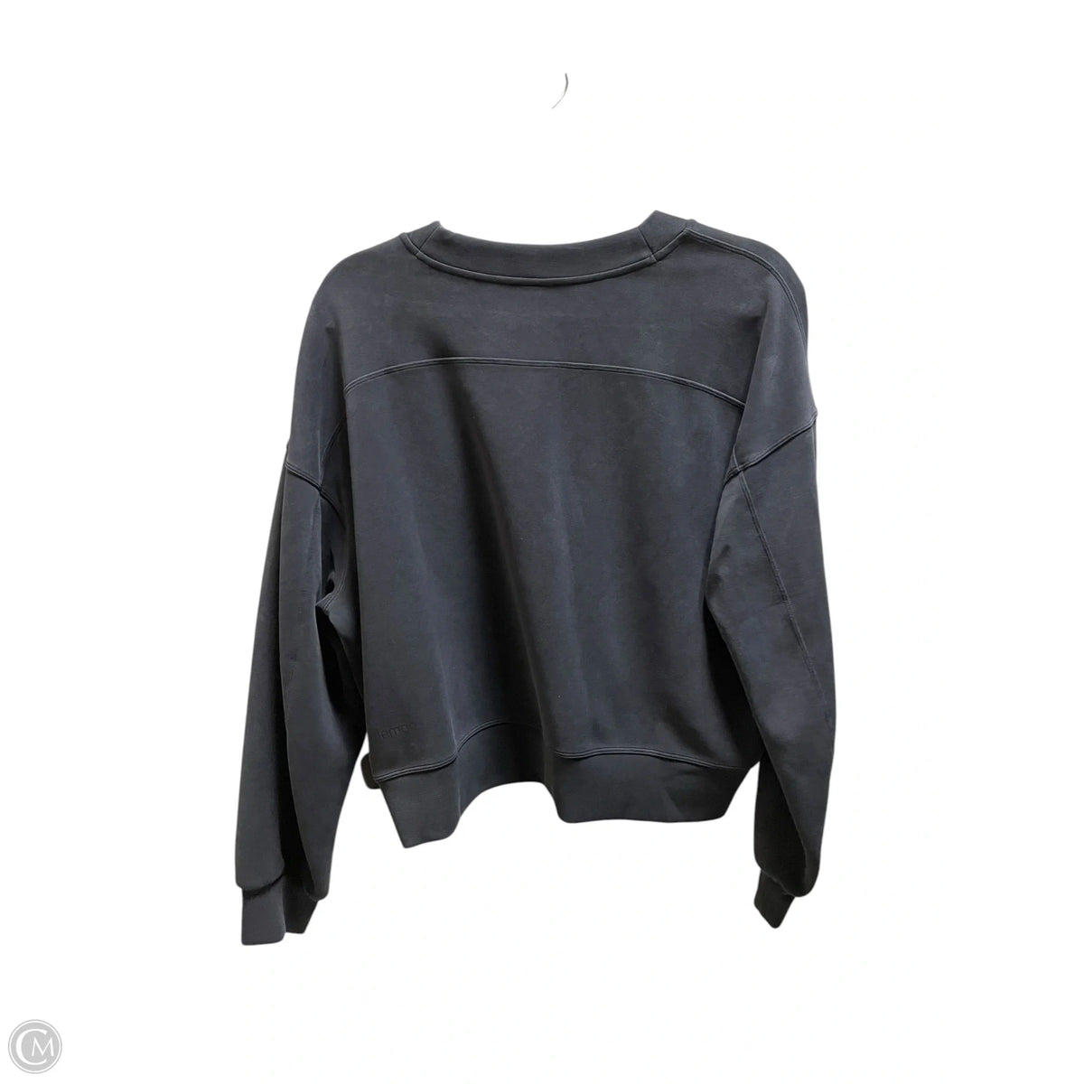 Athletic Sweatshirt Crewneck By Lululemon In Black, Size: S