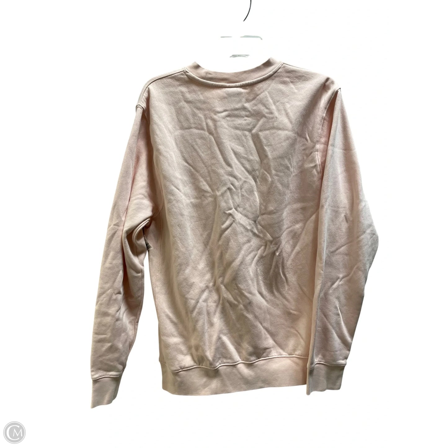Athletic Sweatshirt Collar By Nike In Pink, Size: M
