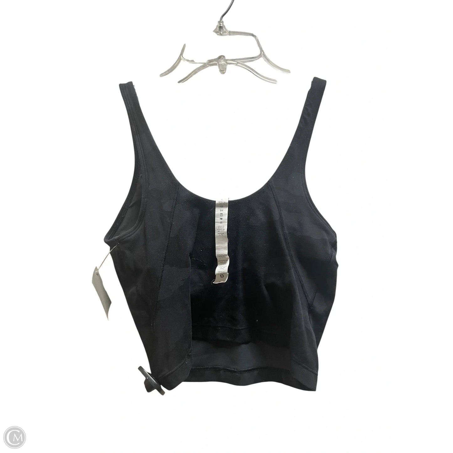 Athletic Tank Top By Lululemon In Black, Size: 4