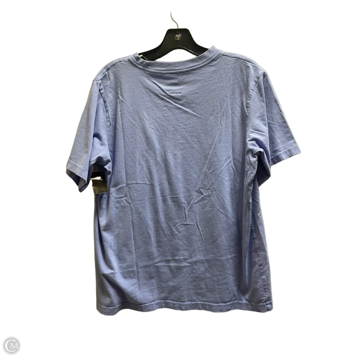 Athletic Top Short Sleeve By Nike Apparel In Blue, Size: S