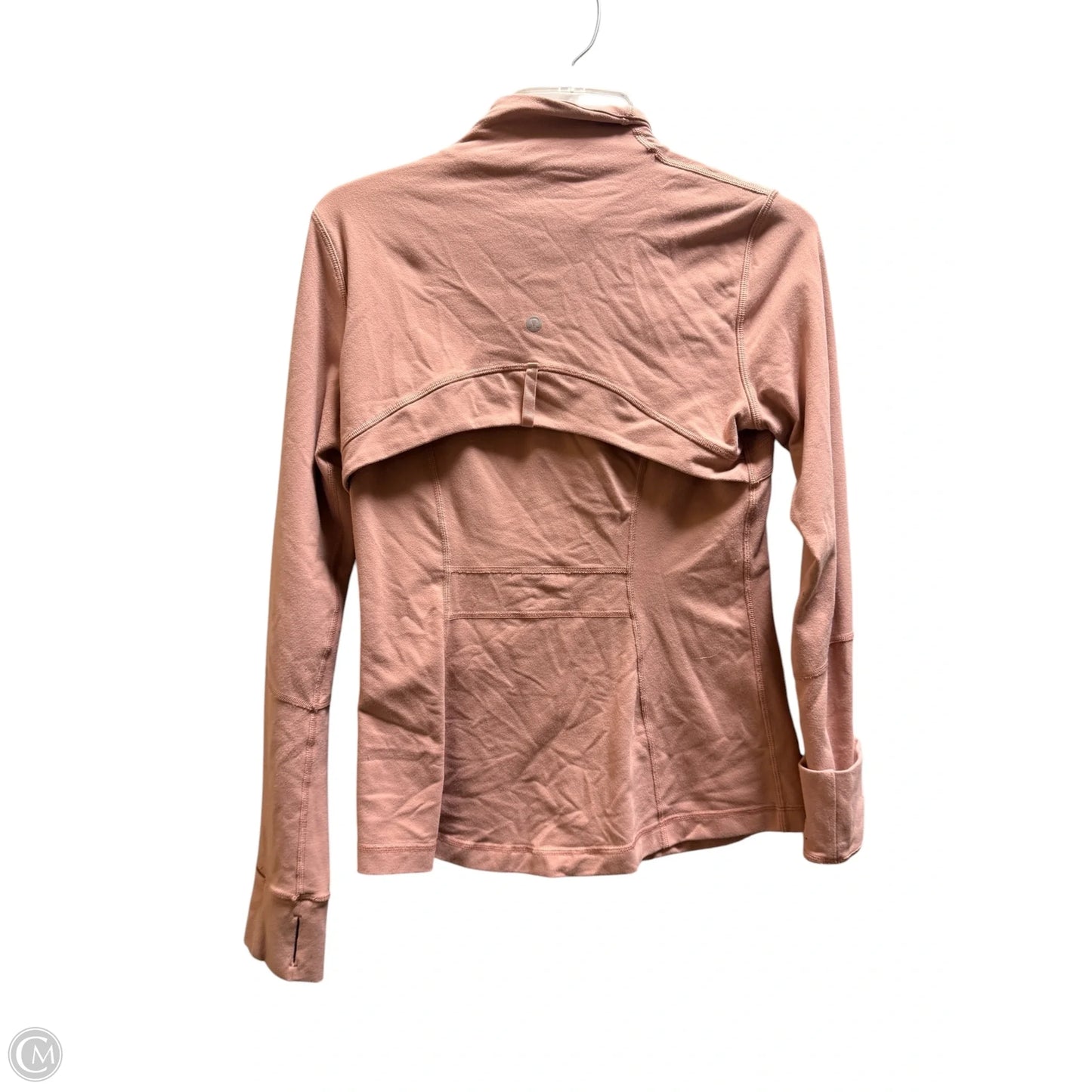 Athletic Jacket By Lululemon In Pink, Size: 8