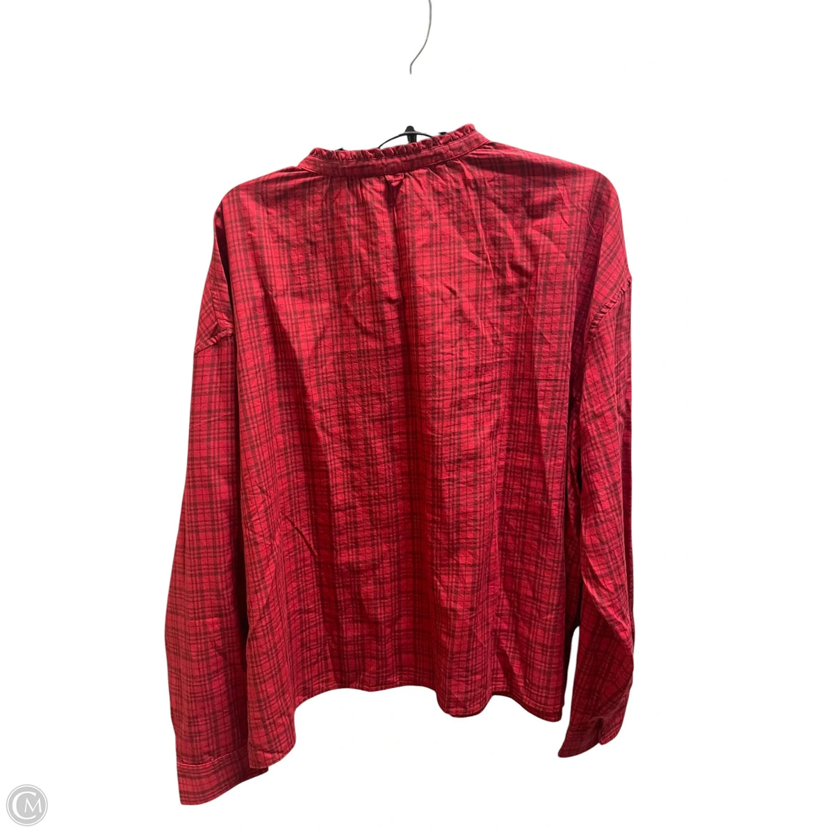 Top Long Sleeve By Orvis In Red, Size: Xl