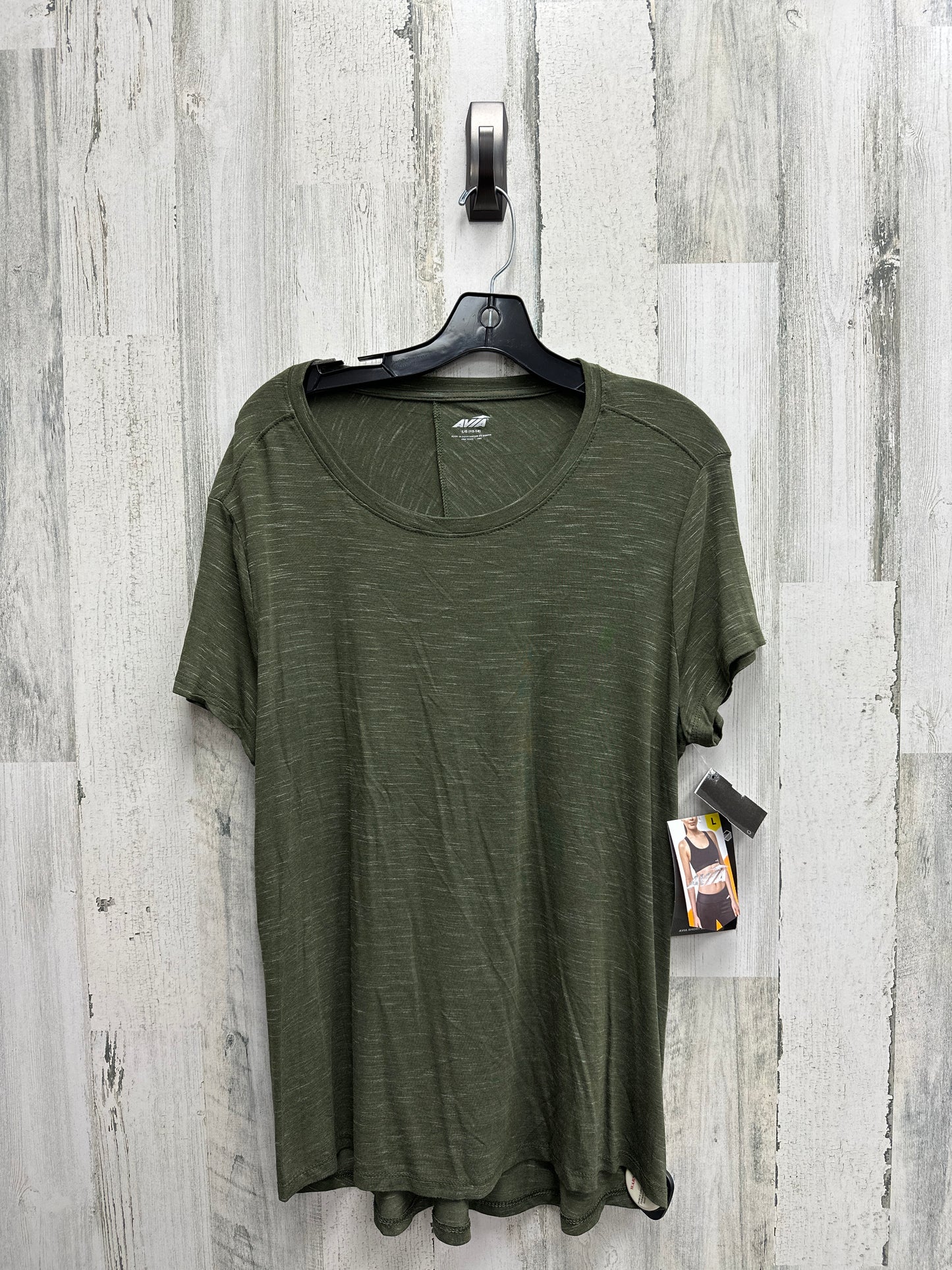 Athletic Top Short Sleeve By Avia Size: L