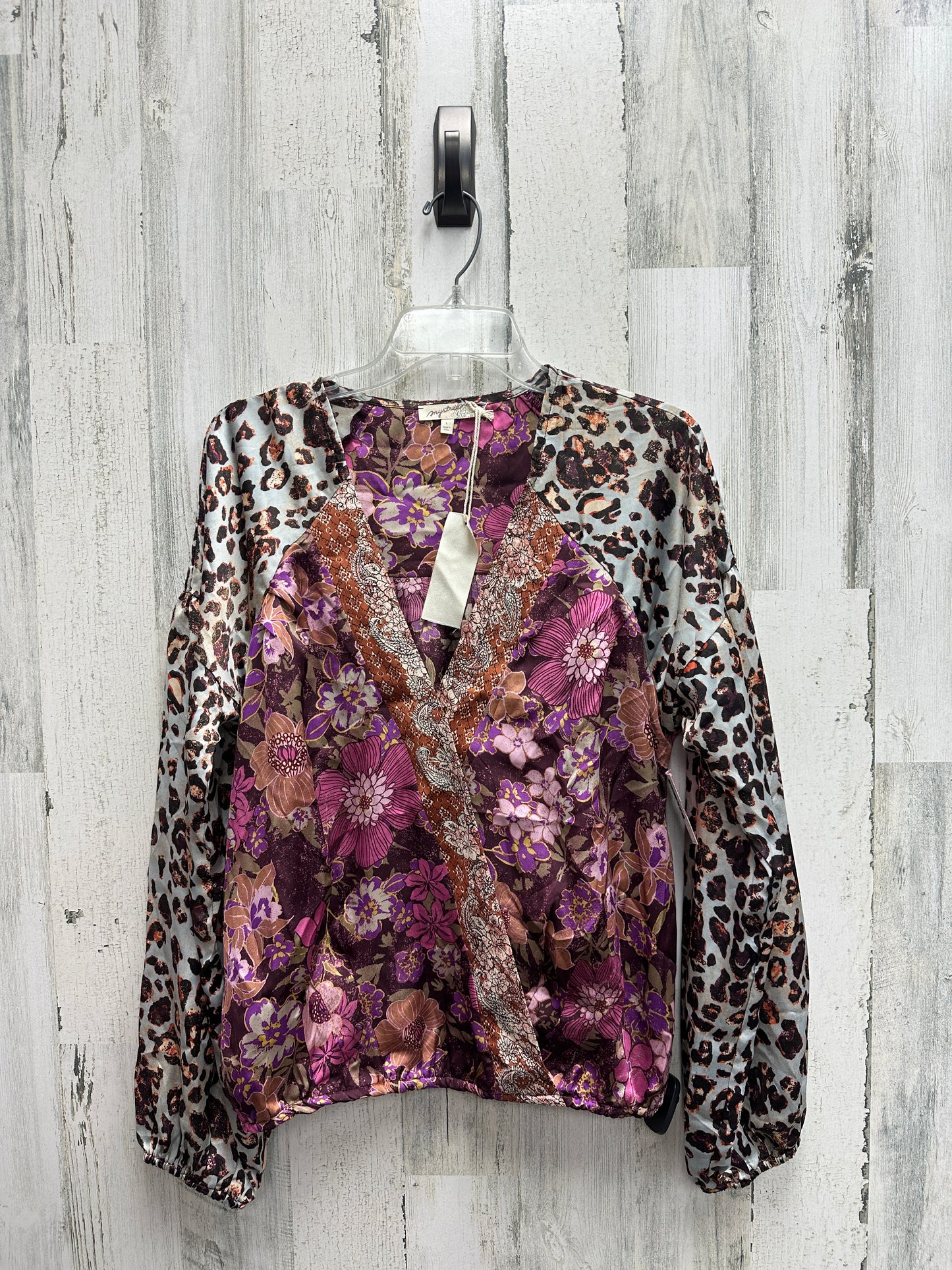 Top Long Sleeve By Mystree Size: L