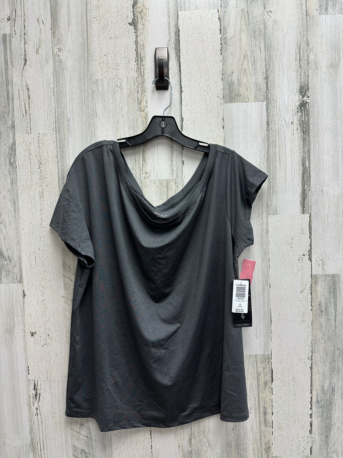 Athletic Top Short Sleeve By Torrid Size: 1x