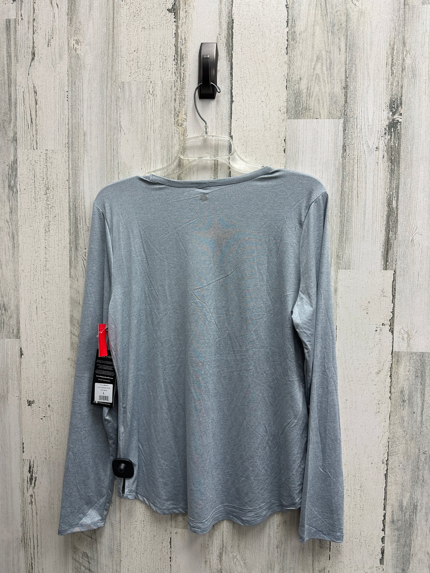 Athletic Top Long Sleeve Crewneck By 90 Degrees By Reflex Size: L