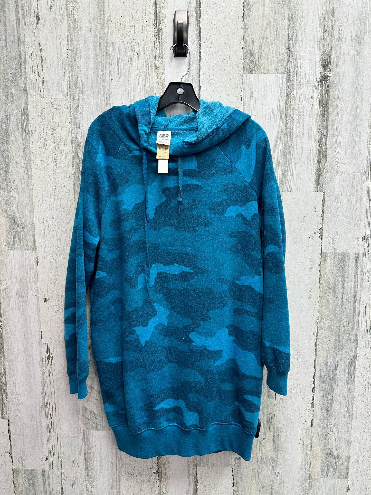 Sweatshirt Hoodie By Pink Size: Xs