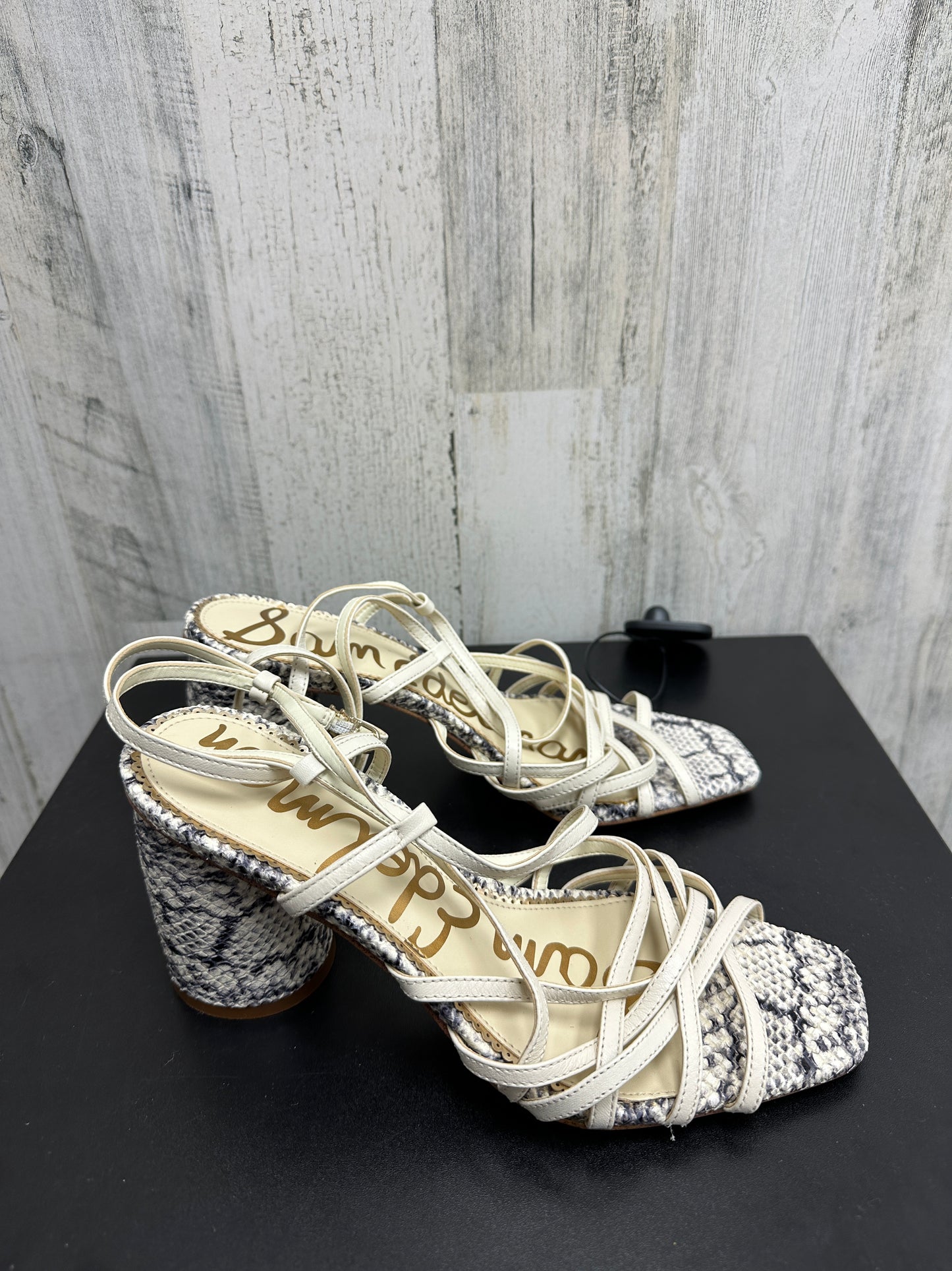 Sandals Heels Block By Sam Edelman Size: 8.5
