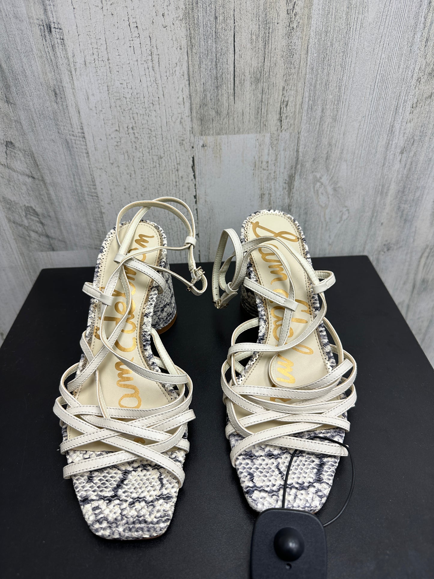 Sandals Heels Block By Sam Edelman Size: 8.5