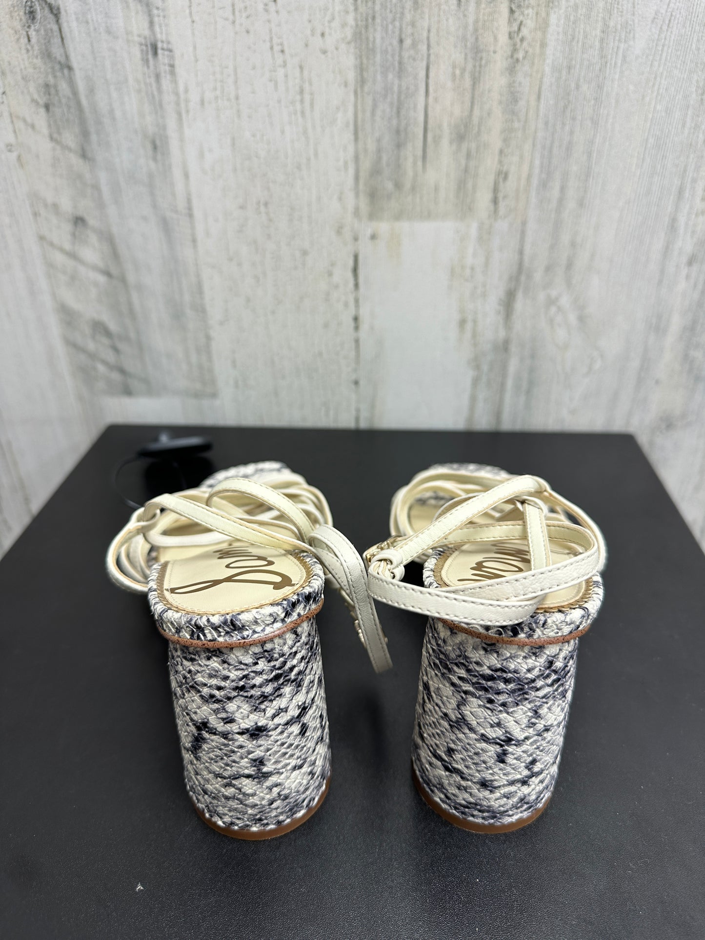 Sandals Heels Block By Sam Edelman Size: 8.5