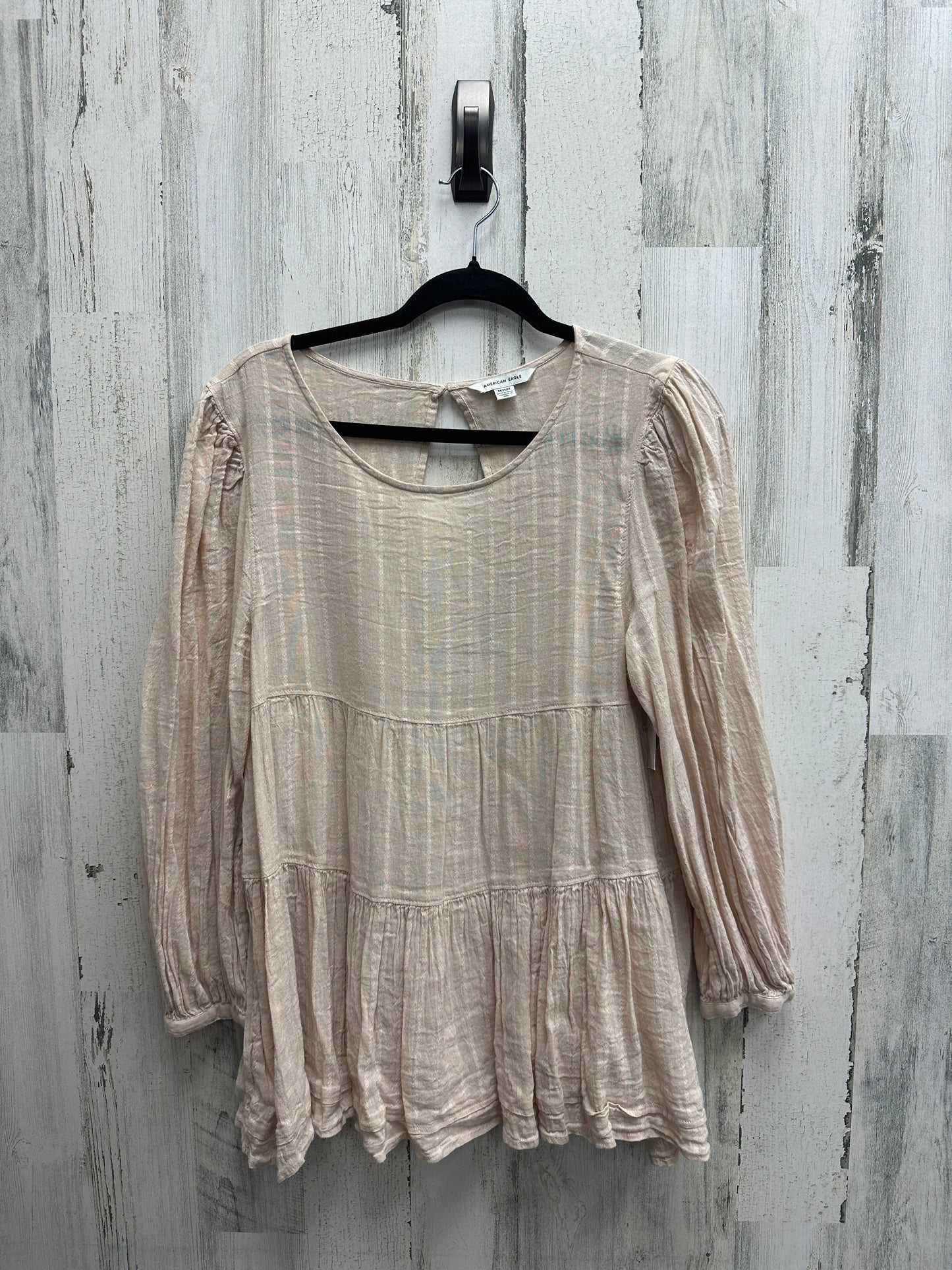 Top Long Sleeve By American Eagle Size: M
