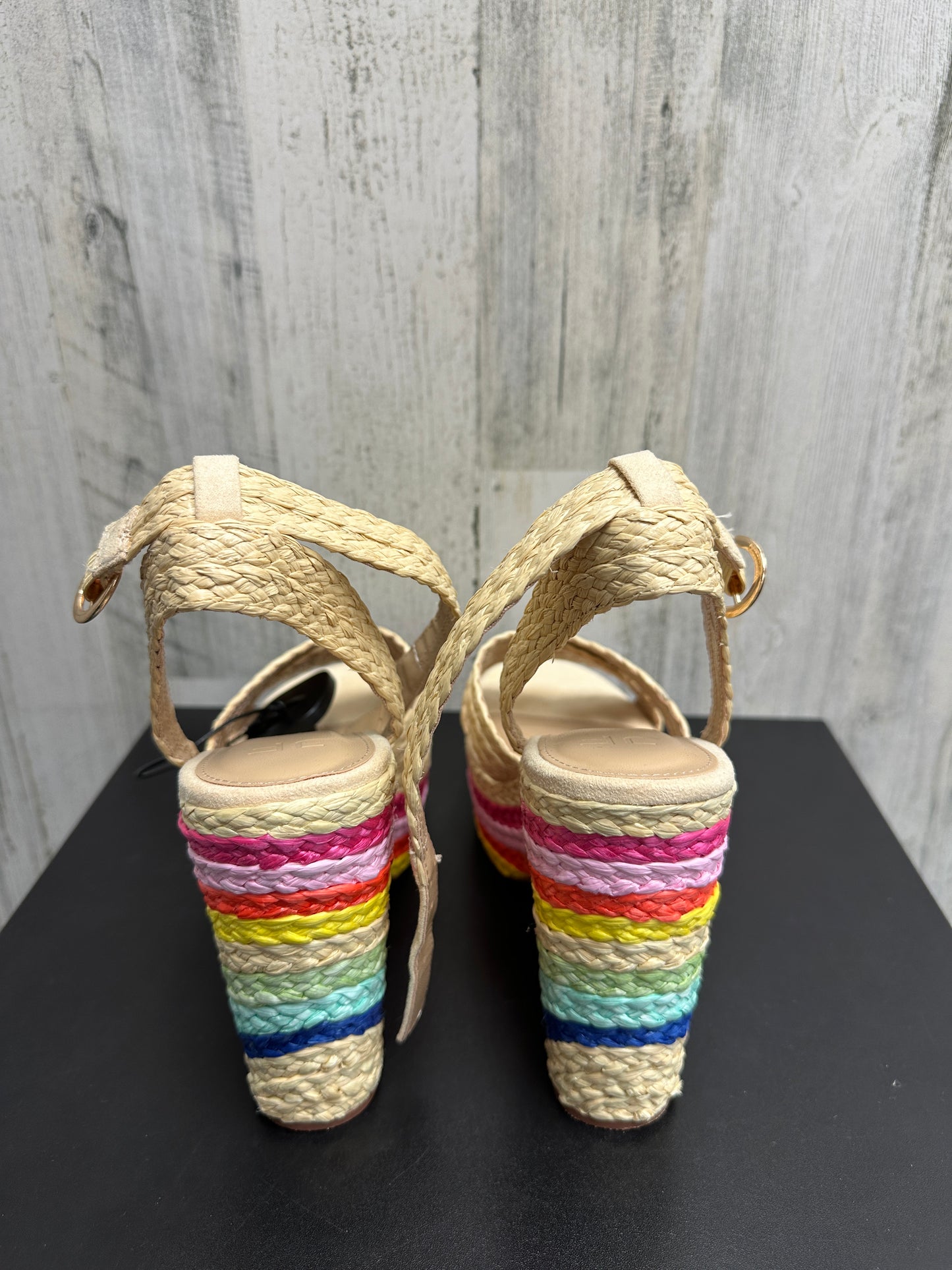Sandals Heels Wedge By Clothes Mentor Size: 8