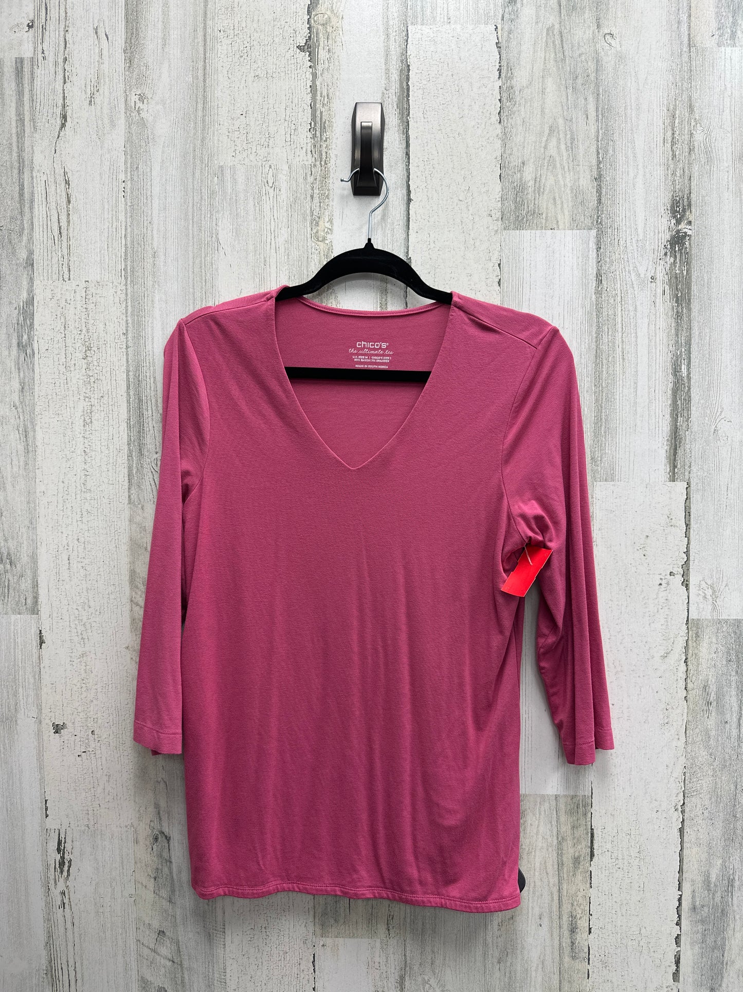 Top Long Sleeve By Chicos Size: M