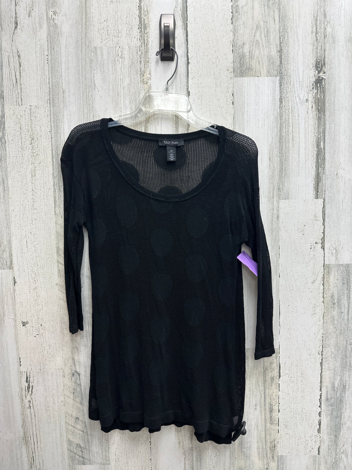 Top Long Sleeve By White House Black Market Size: Xs