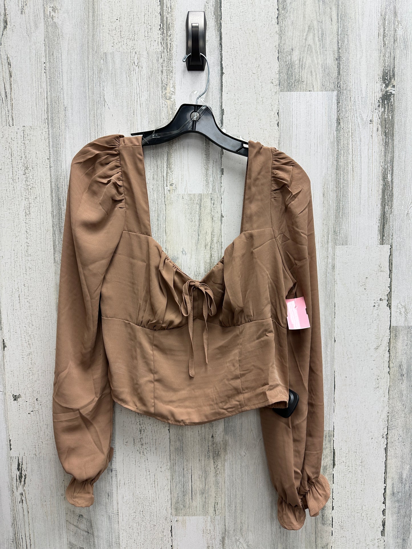 Top Long Sleeve By Haute Monde Size: M