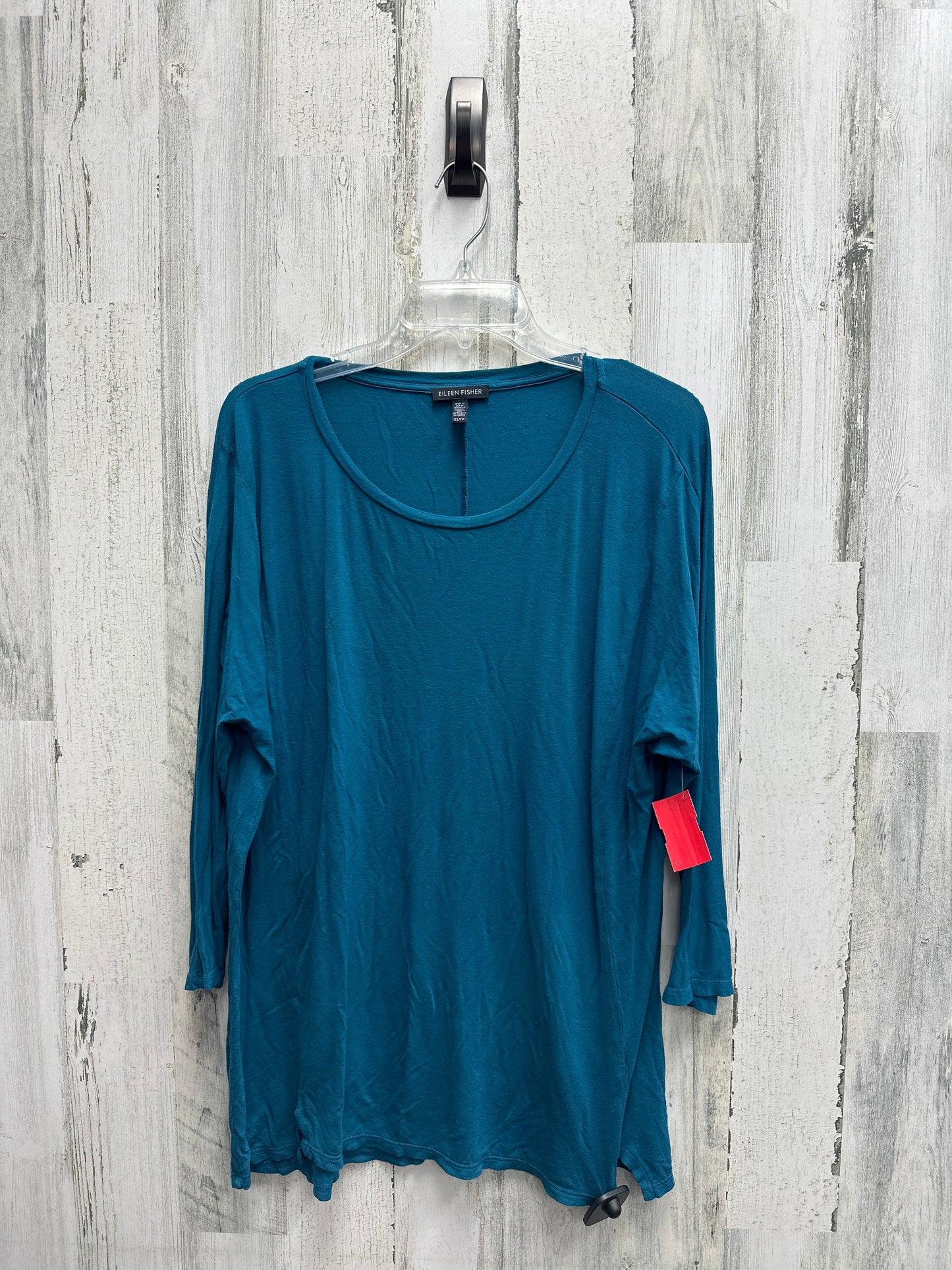 Top 3/4 Sleeve By Eileen Fisher Size: Xs