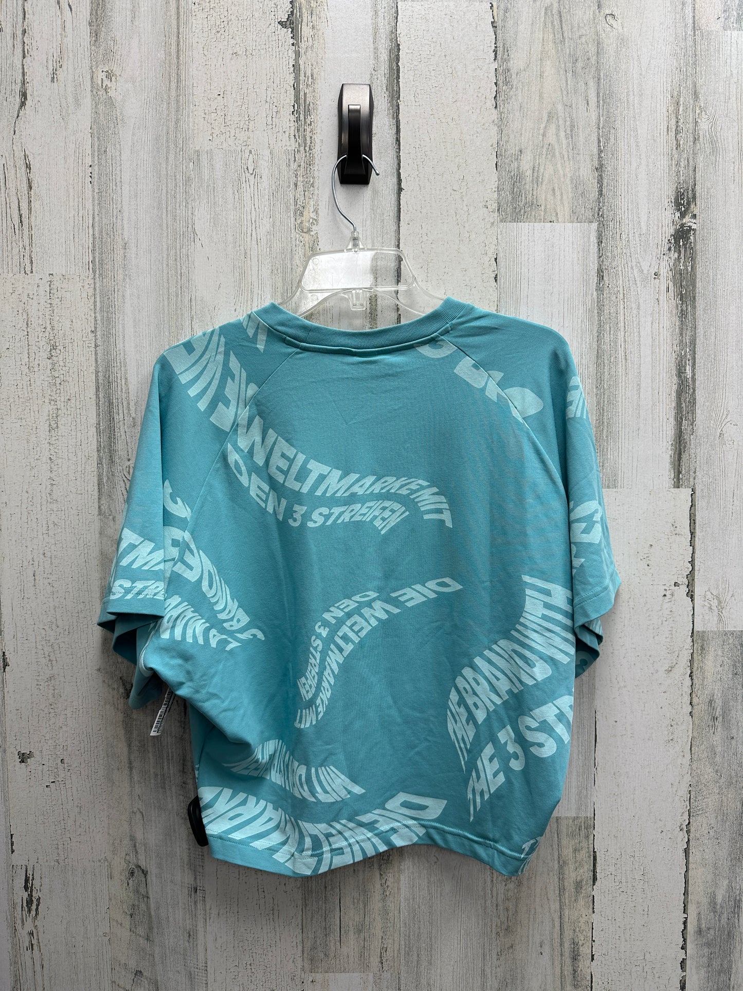 Athletic Top Short Sleeve By Adidas Size: L