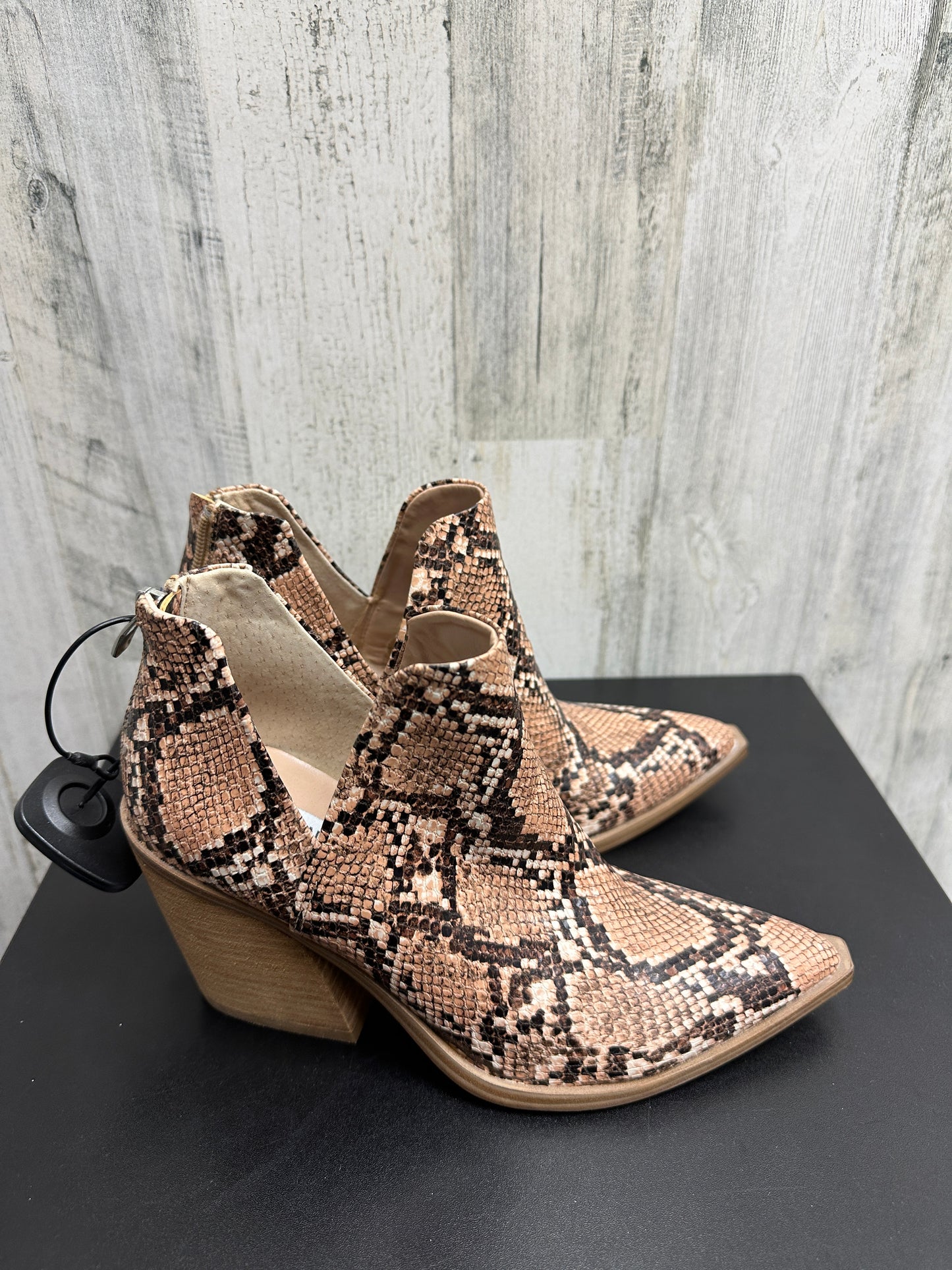Boots Ankle Heels By Steve Madden Size: 7.5