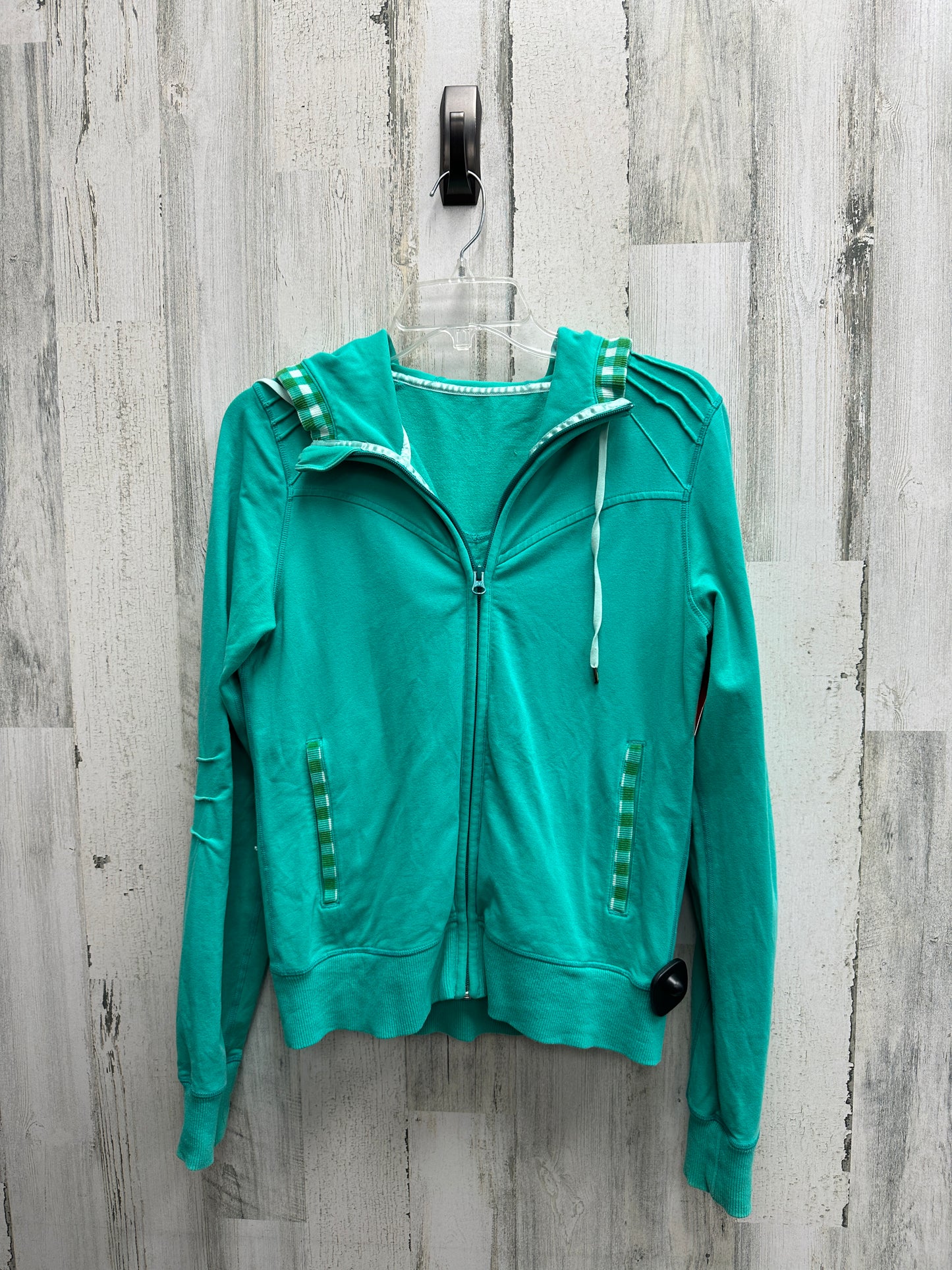 Athletic Jacket By Lululemon Size: 8