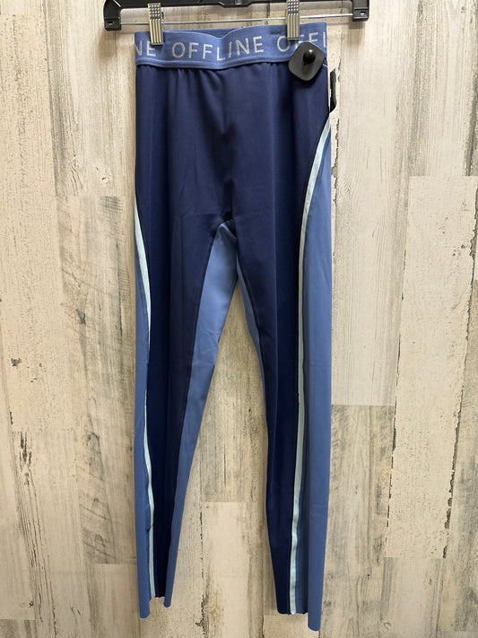 Navy Athletic Leggings Aerie, Size S