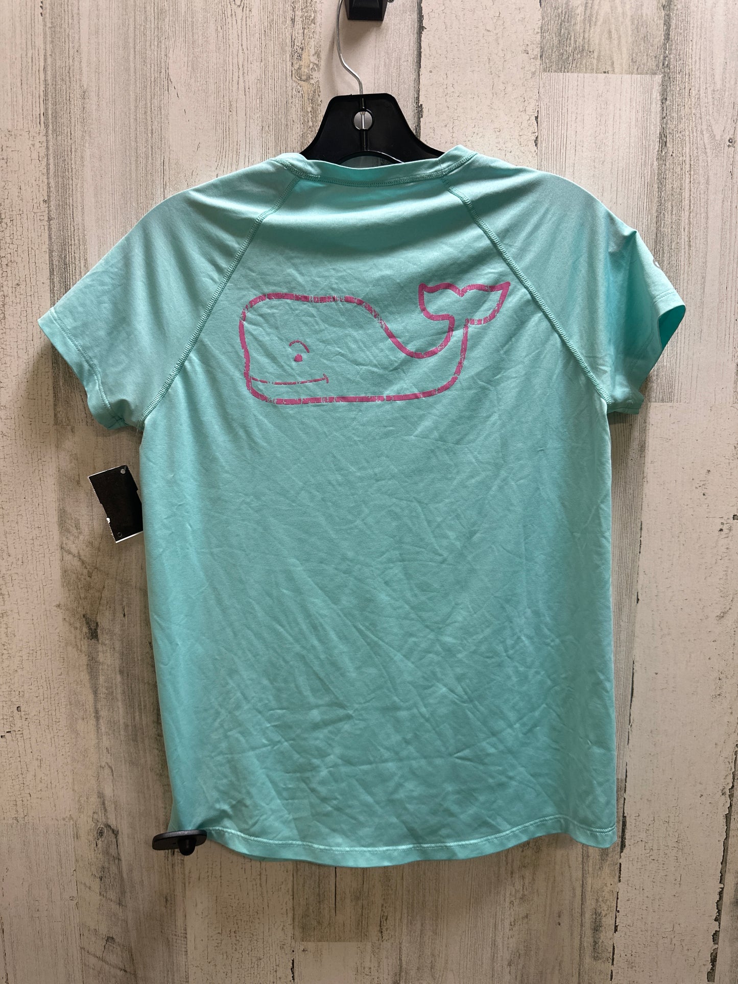 Blue Athletic Top Short Sleeve Vineyard Vines, Size L