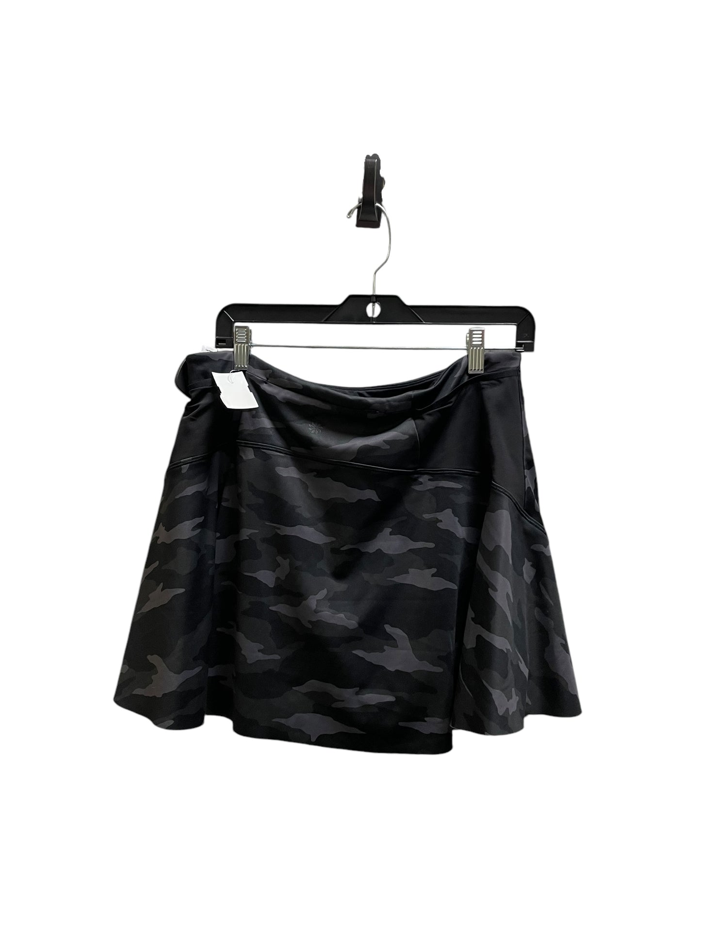 Athletic Skort By Athleta In Camouflage Print, Size: M