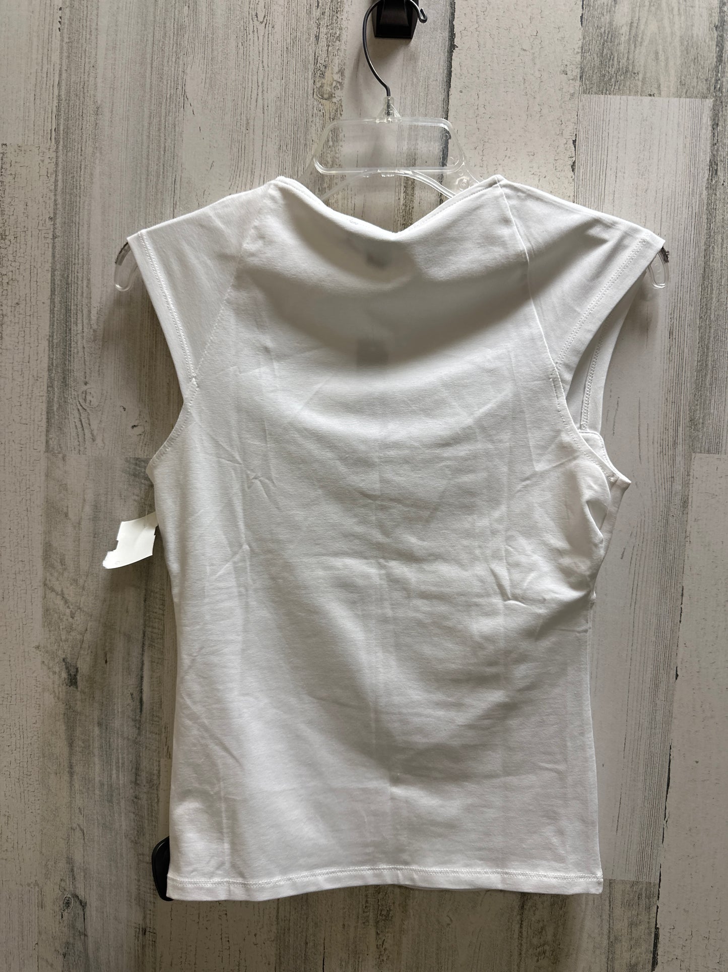 White Top Sleeveless Basic J. Crew, Size S