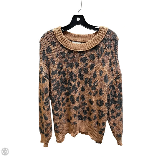 Sweater By Aerie In Animal Print, Size: S