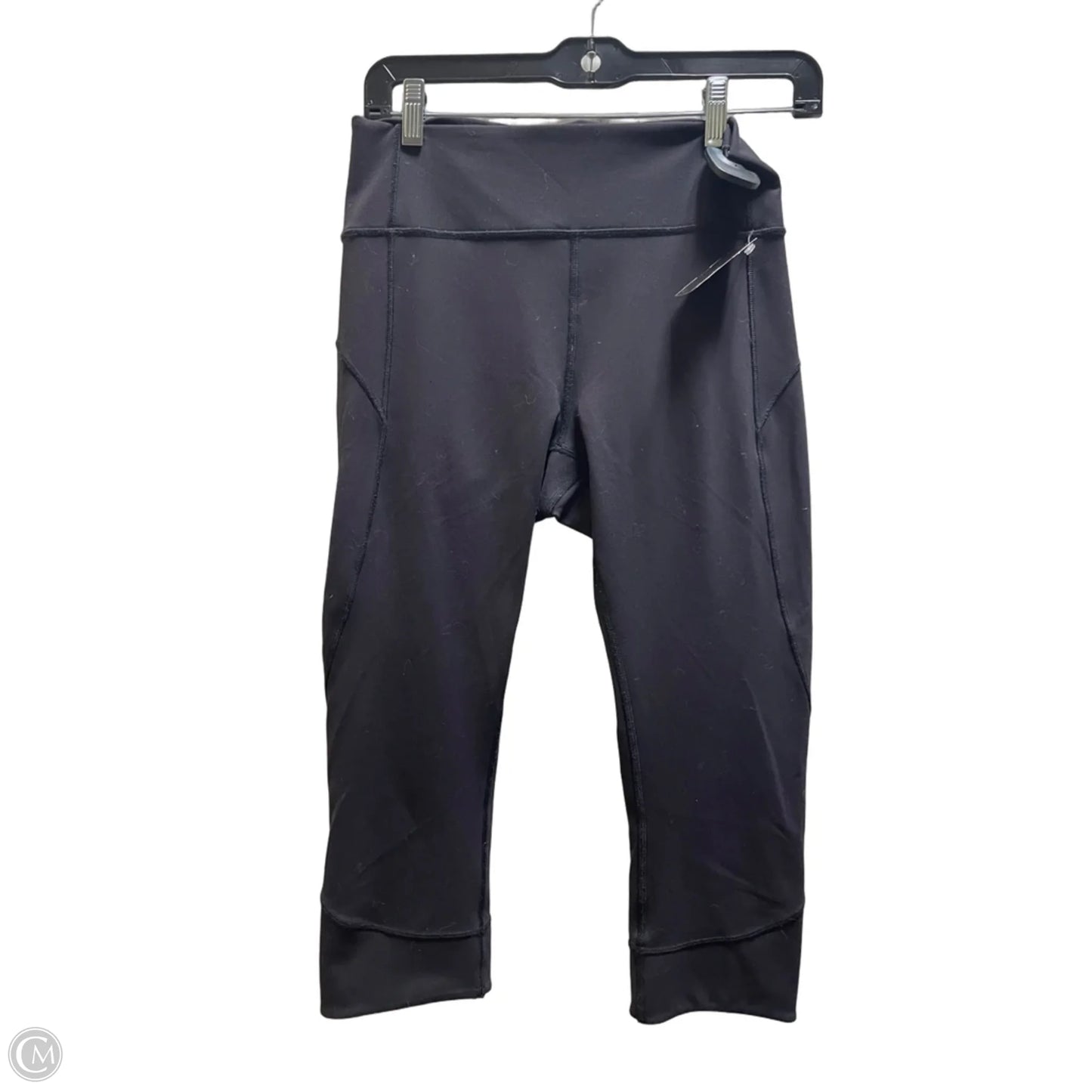 Athletic Capris By Lululemon In Black, Size: 8