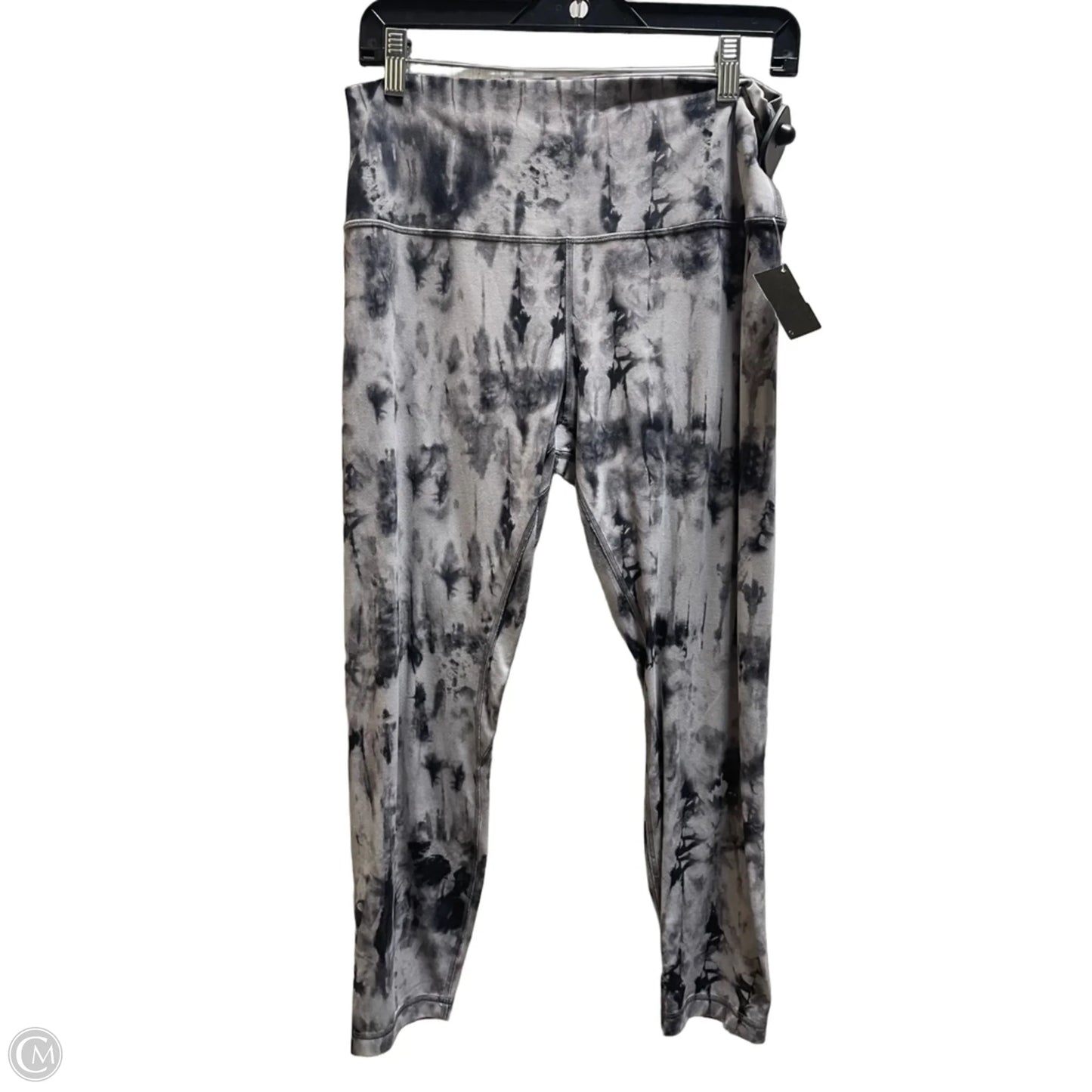 Athletic Leggings By Lululemon In Tie Dye Print, Size: 12