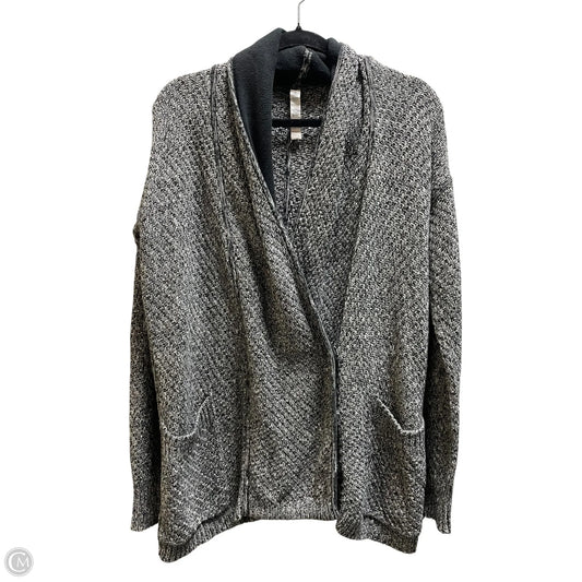 Sweater Cardigan By Lululemon In Black, Size: 10