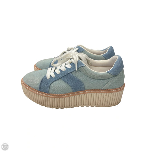 Shoes Sneakers Platform By Dolce Vita In Blue, Size: 7.5
