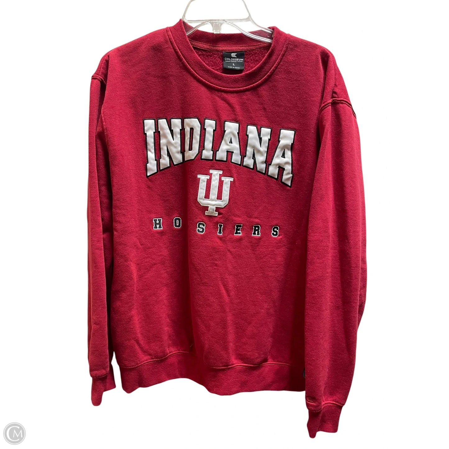 Sweatshirt Crewneck By Colosseum In Red, Size: L