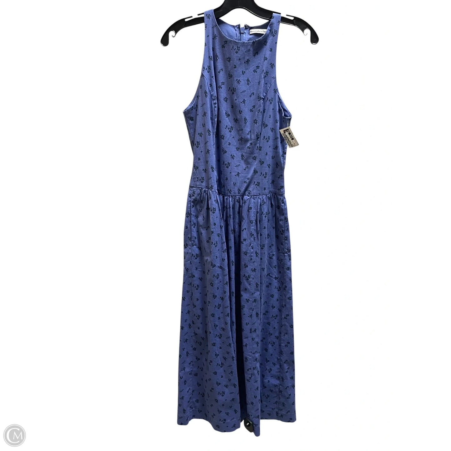 Dress Casual Maxi By Abercrombie And Fitch In Blue, Size: S