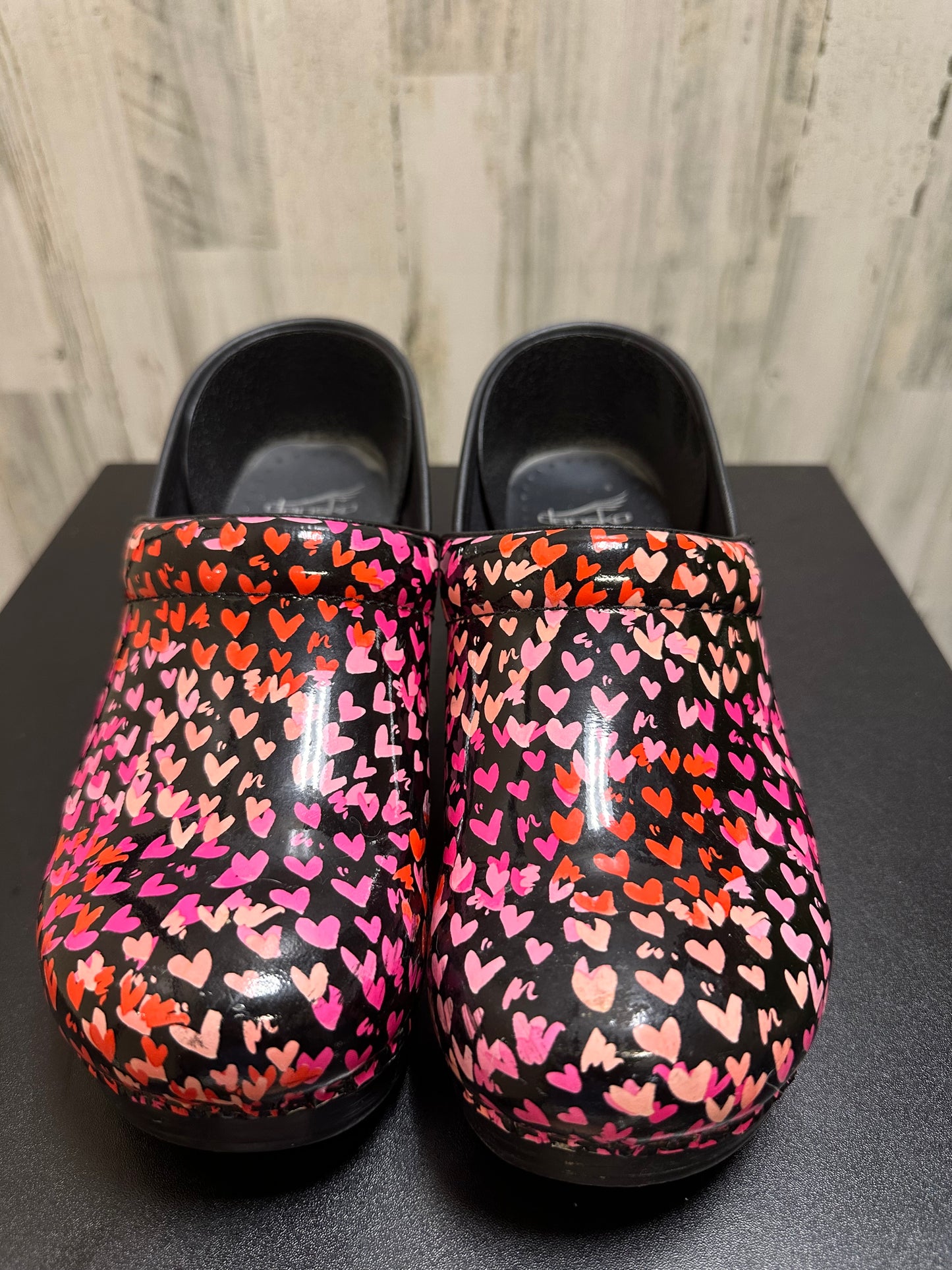 Pink Shoes Heels Block Dansko, Size 10