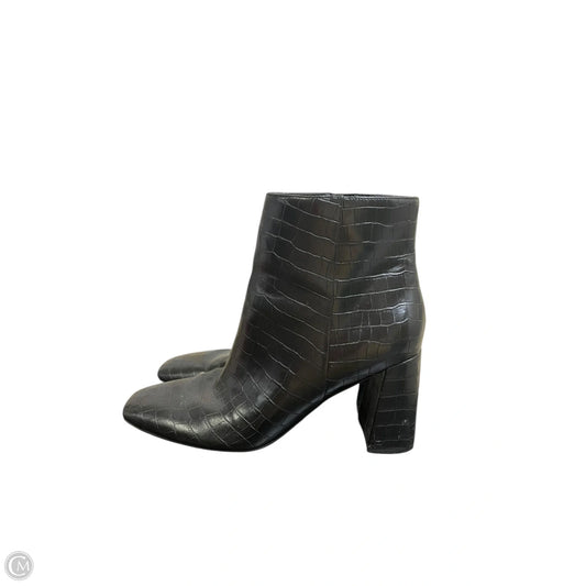 Boots Ankle Heels By Marc Fisher In Black, Size: 9.5