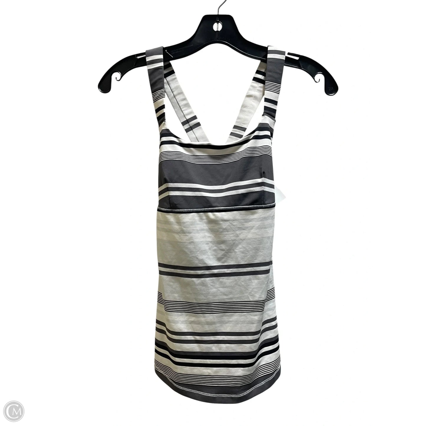 Athletic Tank Top By Lululemon In Grey, Size: M