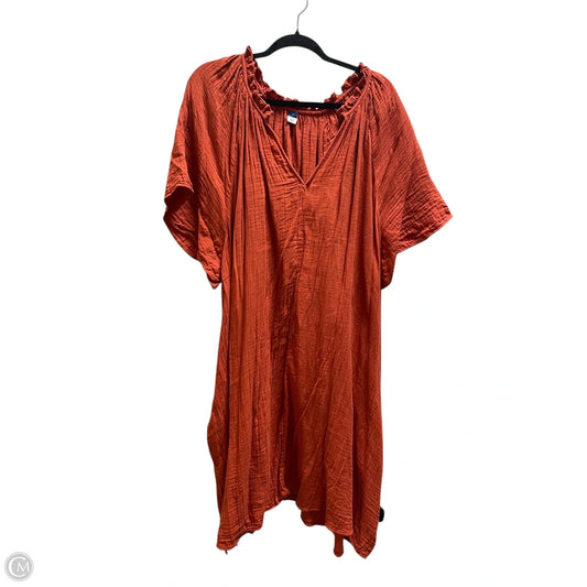 Dress Casual Short By Old Navy In Orange, Size: 4x