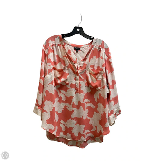 Top Short Sleeve By Torrid In Pink, Size: 1x