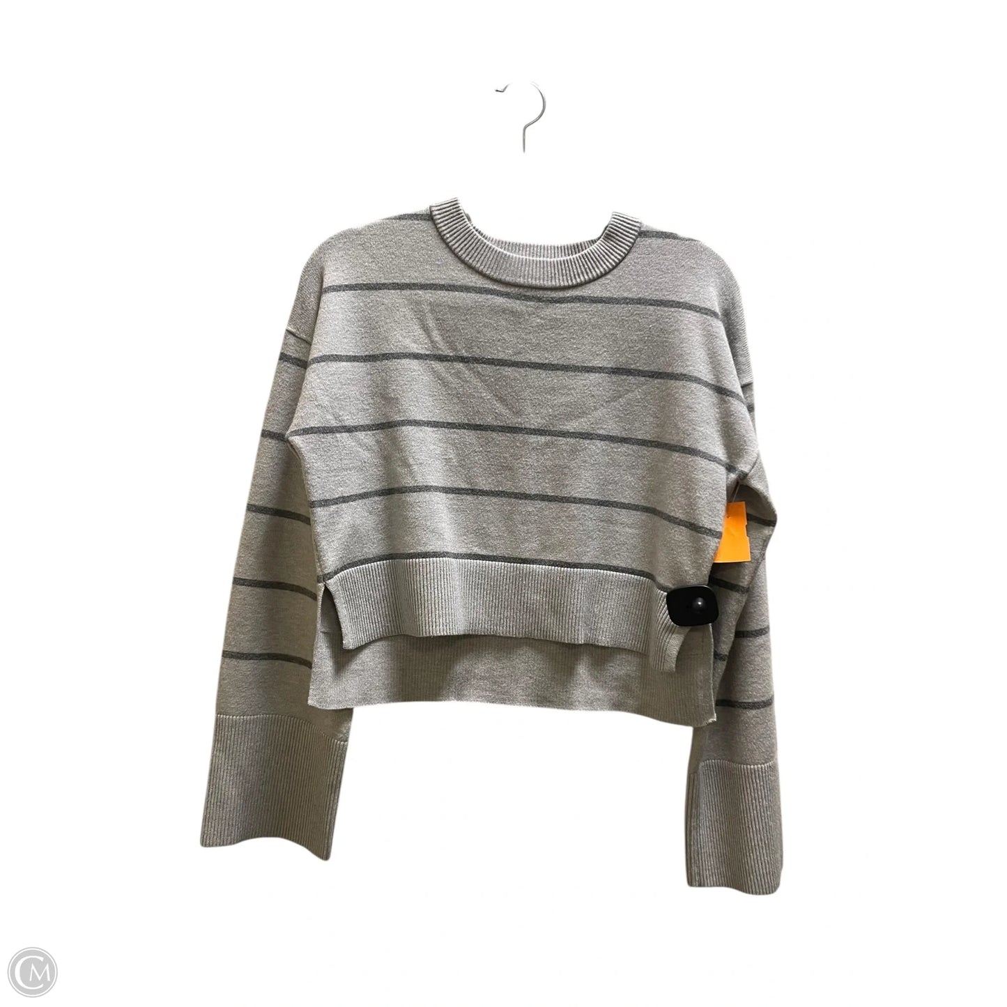 Top Long Sleeve By Pink Rose In Grey, Size: S