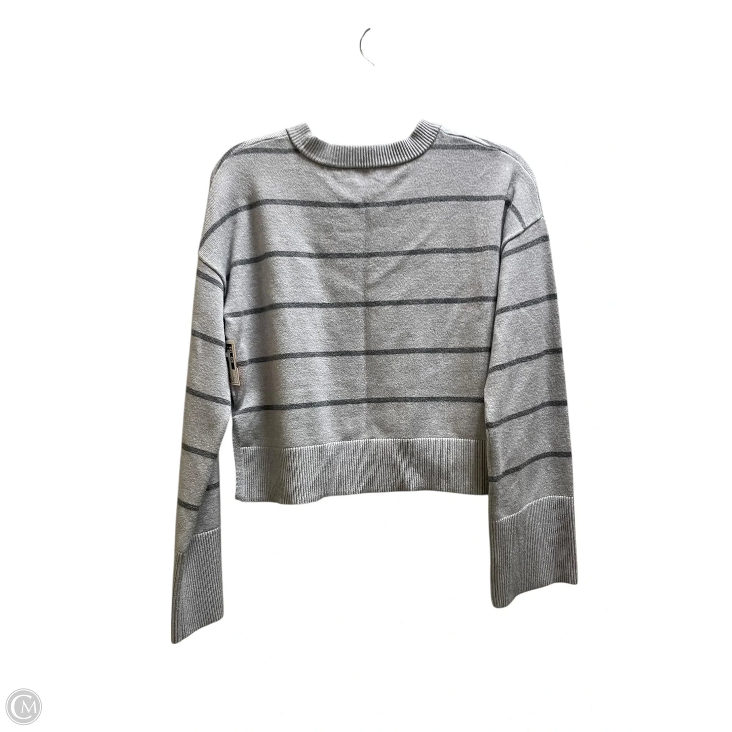 Top Long Sleeve By Pink Rose In Grey, Size: S