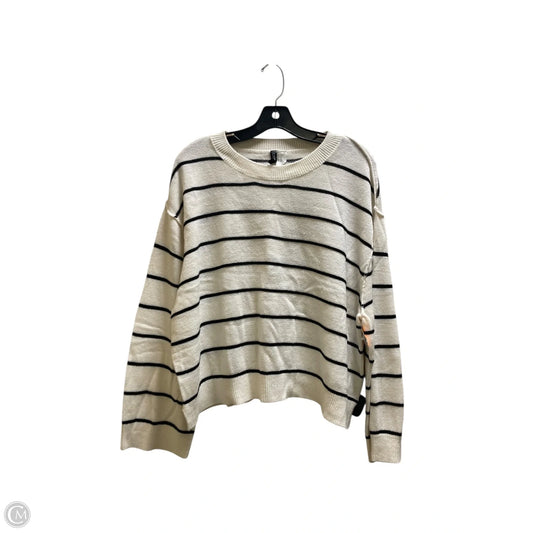Sweater By Divided In Cream, Size: Xxl
