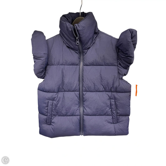 Vest Puffer & Quilted By Simply Southern In Blue, Size: Xs