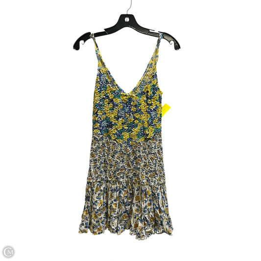 Dress Casual Short By Free People In Yellow, Size: Xs