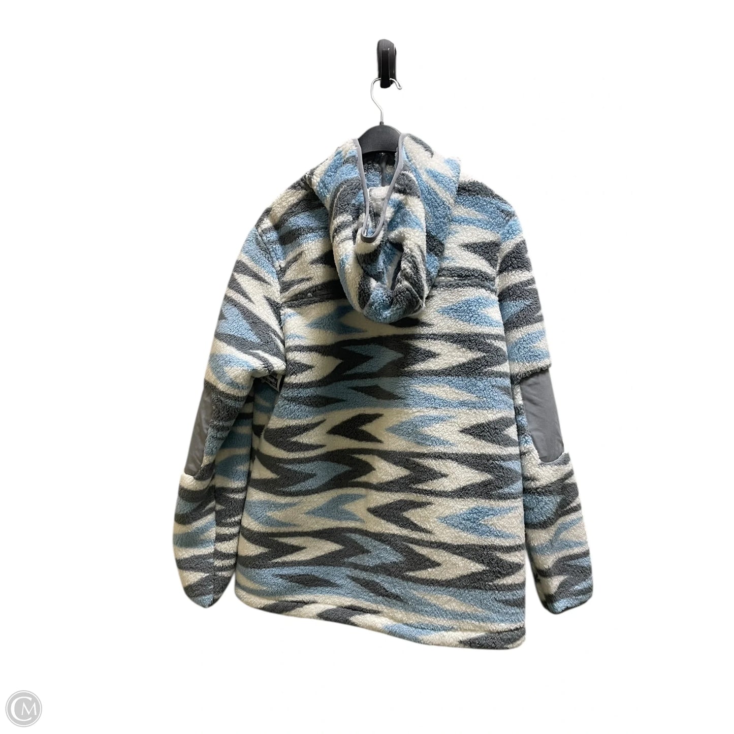 Jacket Faux Fur & Sherpa By The North Face In Blue, Size: L