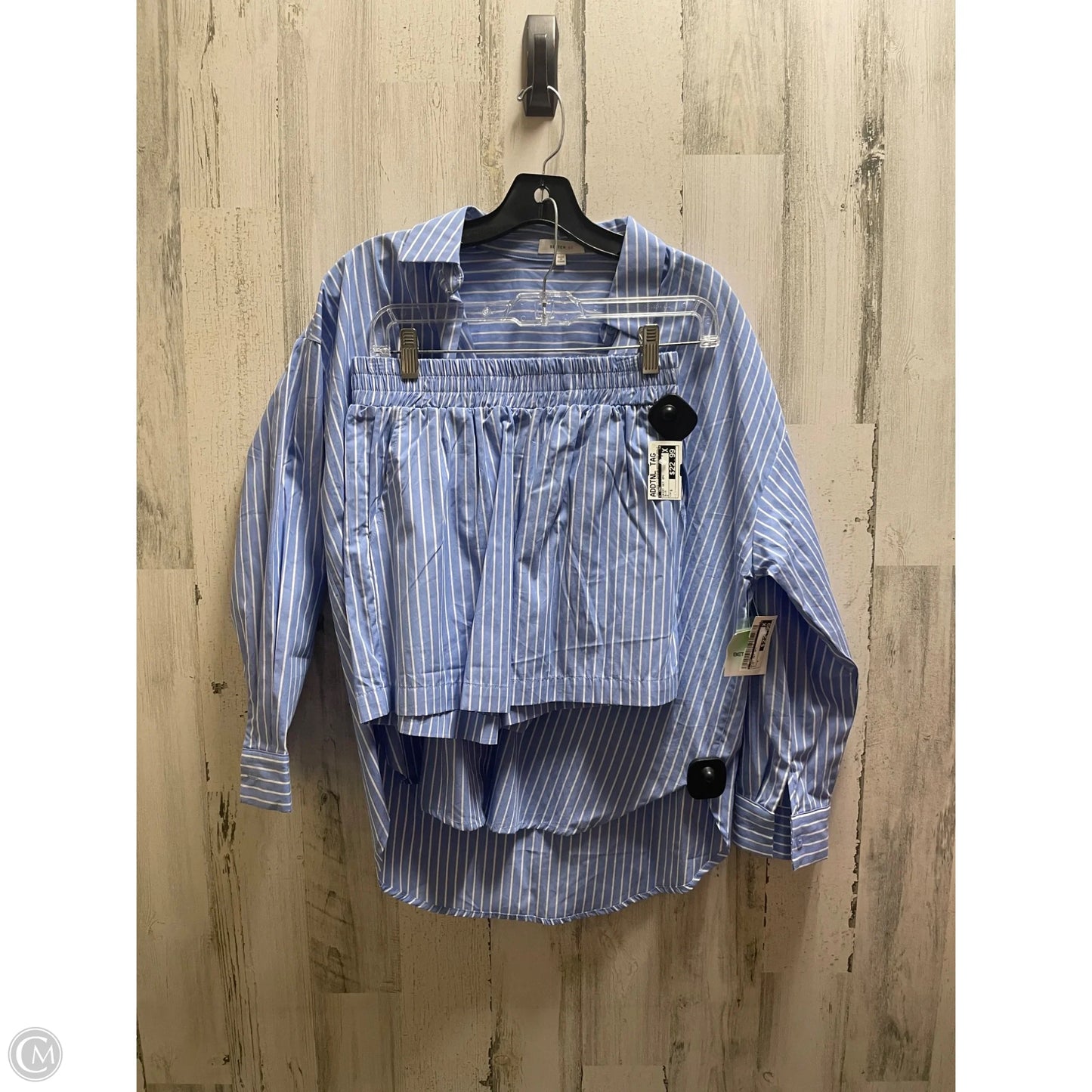 Short Set 2pc By Cmc In Blue, Size: S