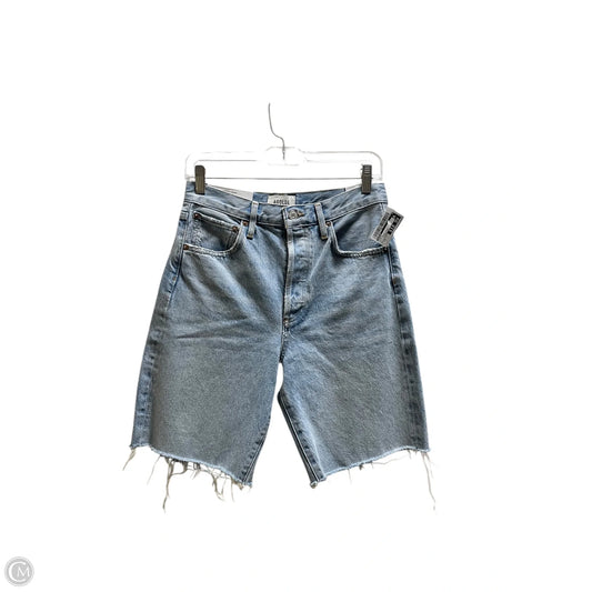 Shorts By Agolde In Blue Denim, Size: 0