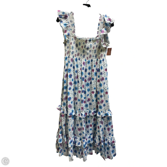 Dress Casual Maxi By Loveshackfancy In Blue, Size: Xs