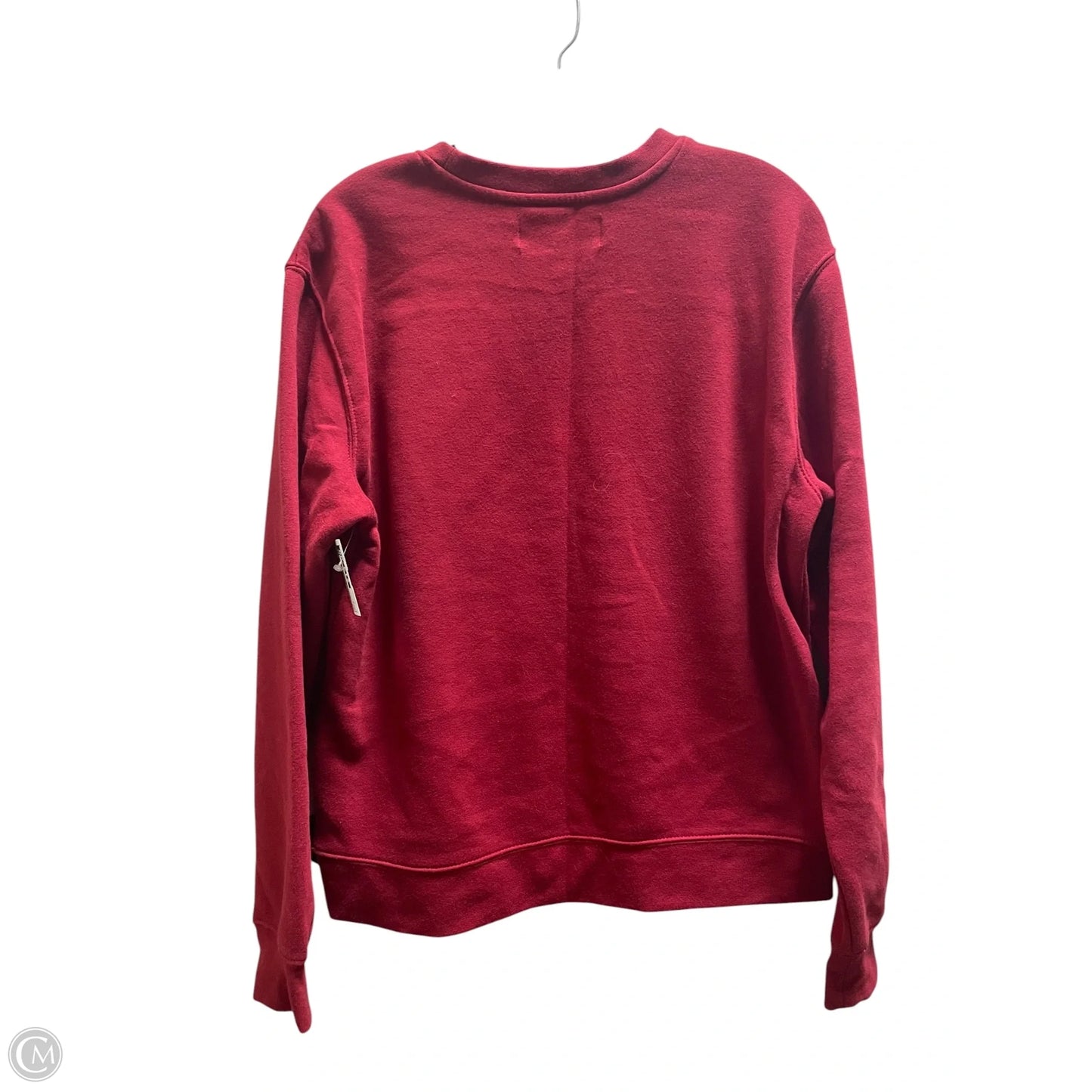 Sweatshirt Collar By Disney In Red, Size: M
