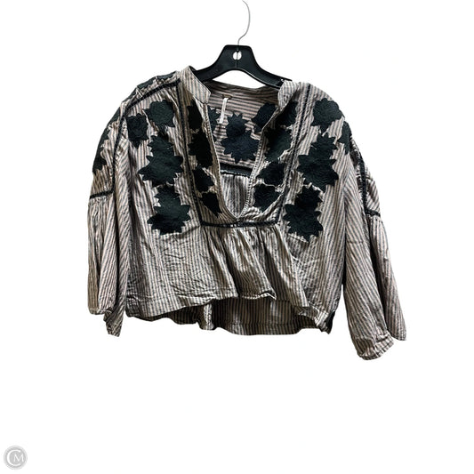 Top Short Sleeve By Free People In Purple, Size: S